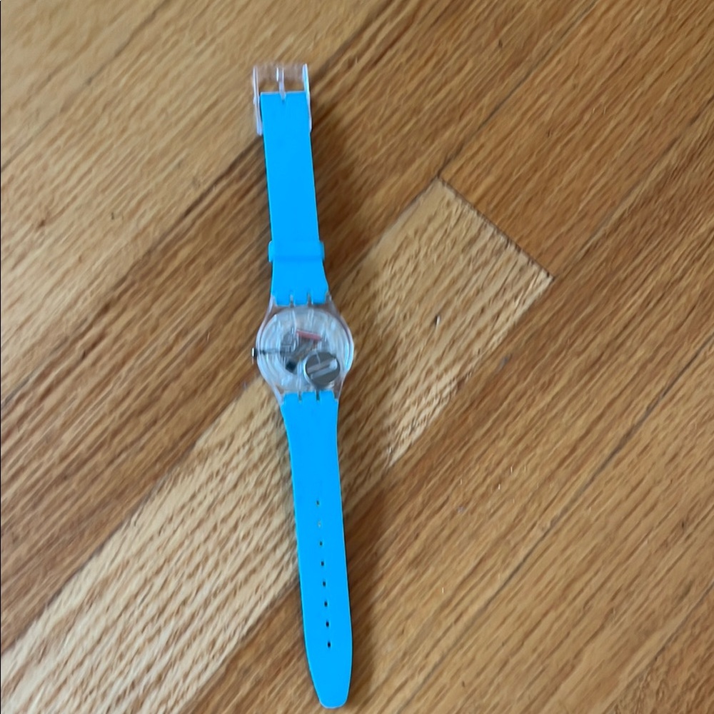 Swatch Olympic Games 2004 Athens Quartz Watch with Turquoise Strap. New in box - Picture 5 of 9